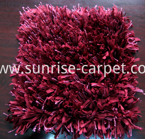 Silk & Stripe Mix Shaggy Rug Silk & Stripe Mix Shaggy Rug